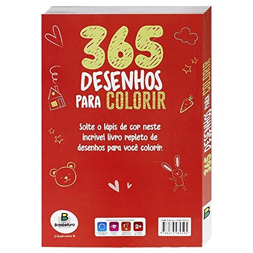 LIVRO 365 DESENHOS PARA COLORIR