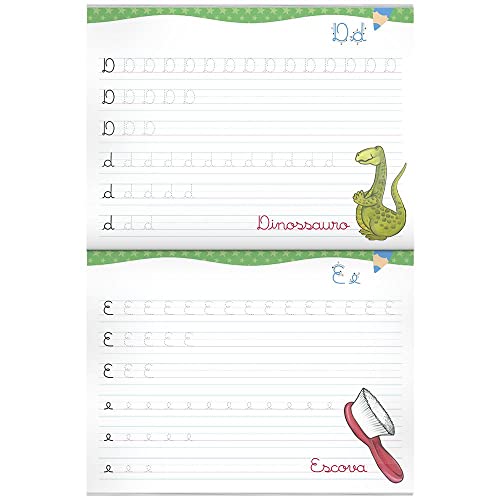 INICIAÇÃO Á CALIGRAFIA FÔRMA E CURSIVA