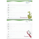 INICIAÇÃO Á CALIGRAFIA FÔRMA E CURSIVA