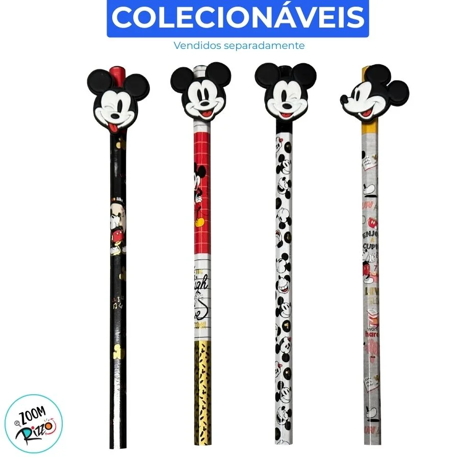 LAPIS PRETO TOP MICKEY