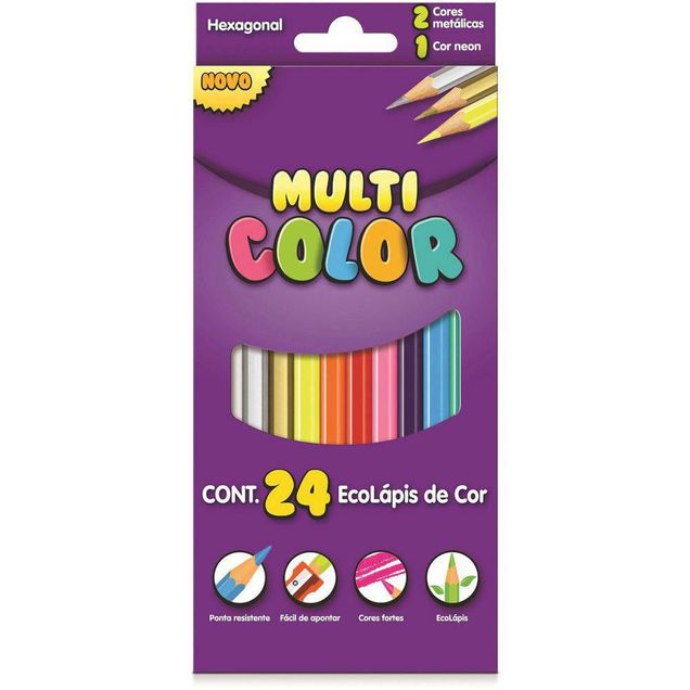MULTI COLOR ECO LAPIS 24 LAPIS