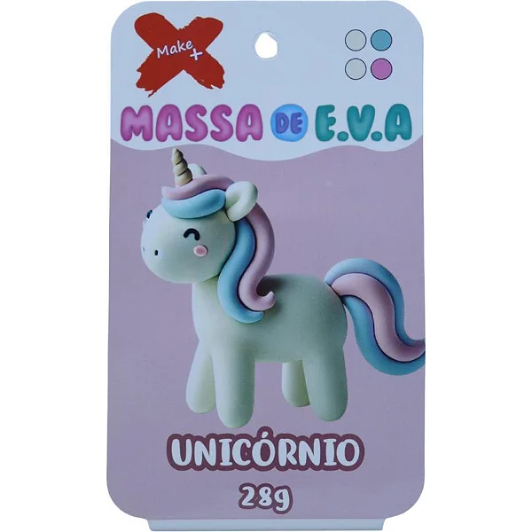 MASSA DE EVA UNICORNIO