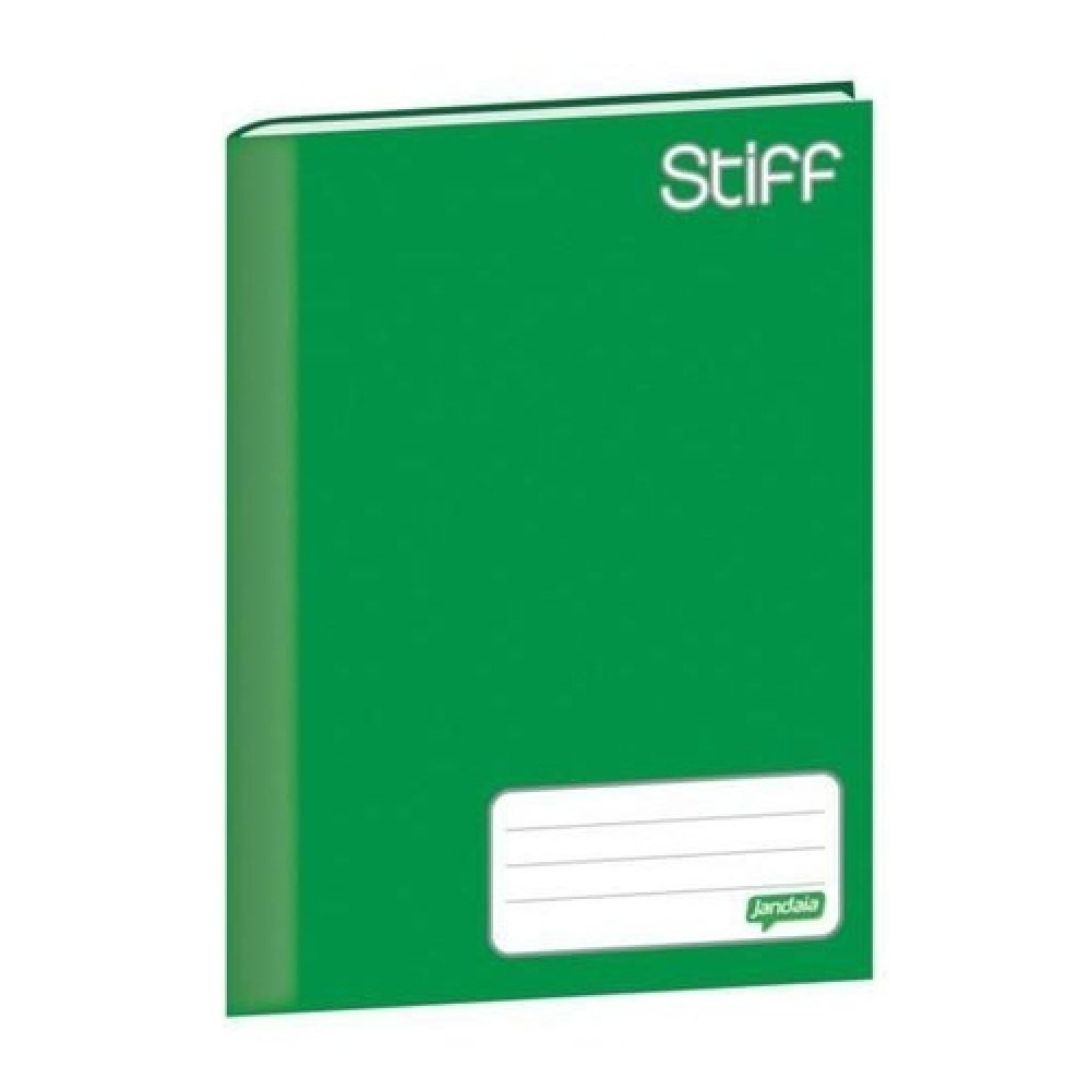 CADERNO BROCHURÃO VERDE STIFF 48F