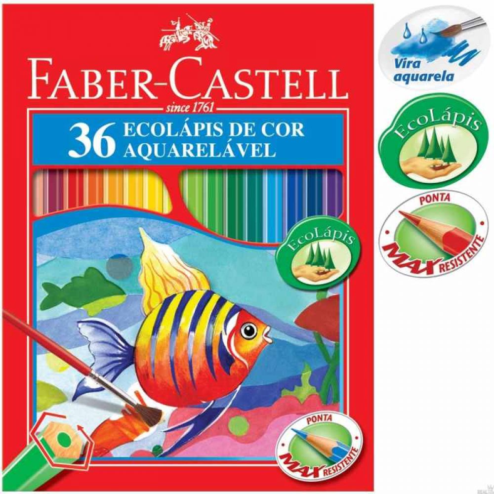 ÉCOLAPIS DE COR AQUARELAVEL 36