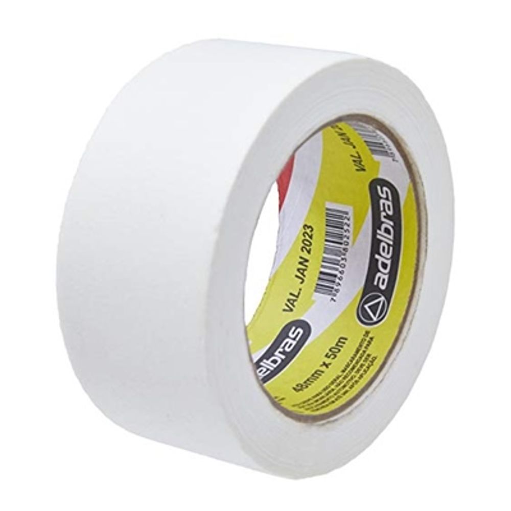 FITA CREPE BRANCA 48MMX50M