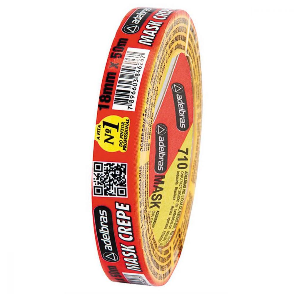 FITA CREPE BRANCA 18mmX50m
