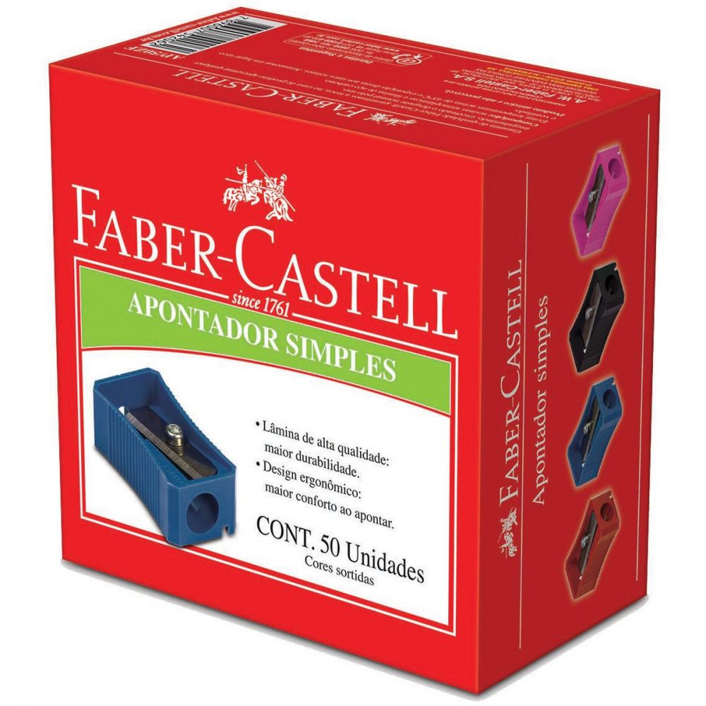 APONTADOR SIMPLES FABER CASTELL