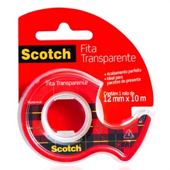 FITA ADESIVA SCOTCH TRANSPARENTE 