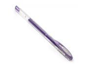 CANETA EM GEL UNIBALL METALICA ROXA