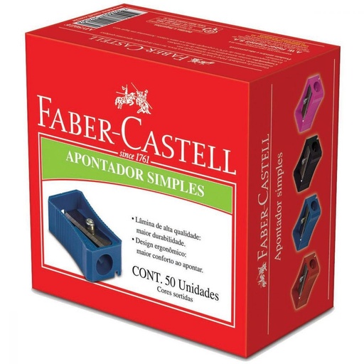 APONTADOR SIMPLES FABER CASTELL
